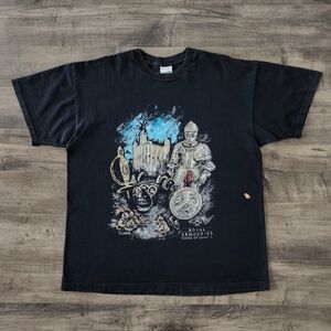 VTG Screen Stars Royal Armouries Tower Of London Single Stitch Black T-Shirt XL